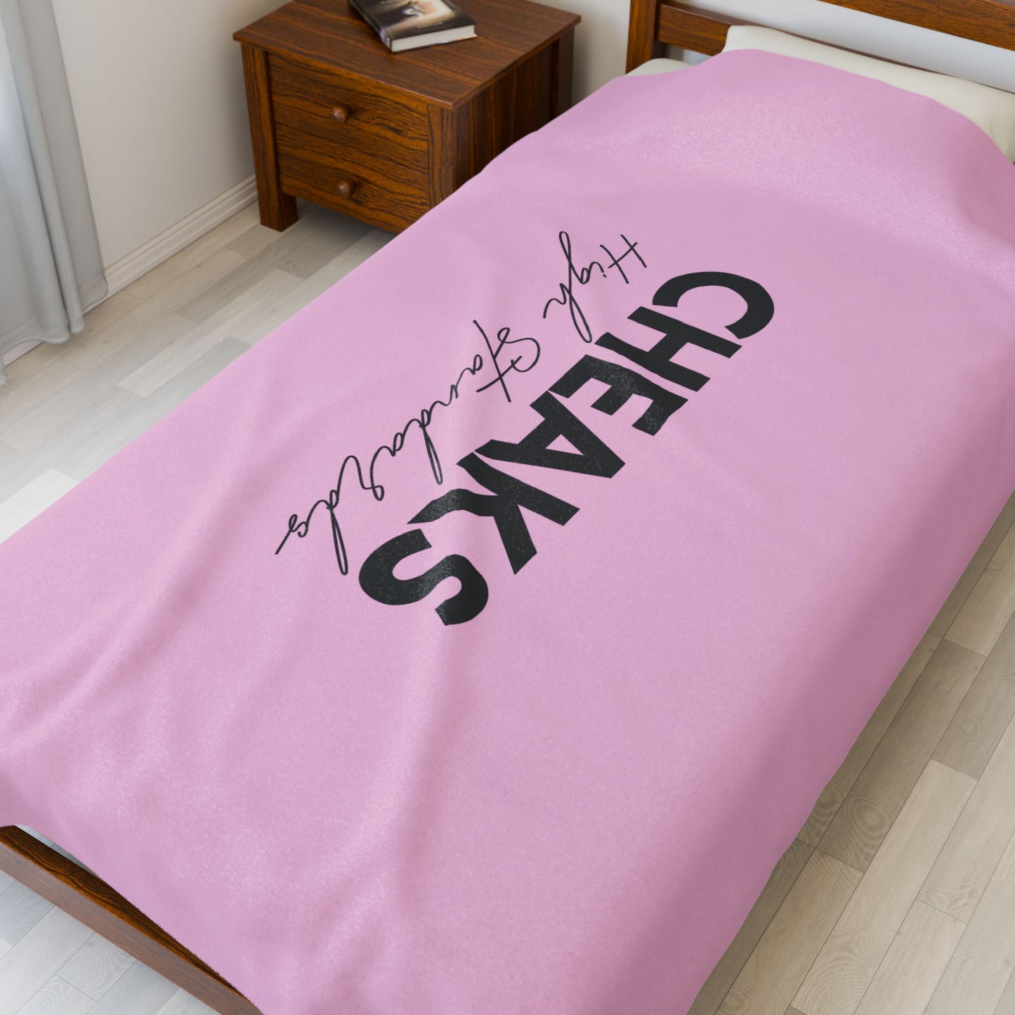 Cheaks Velveteen Plush Blanket
