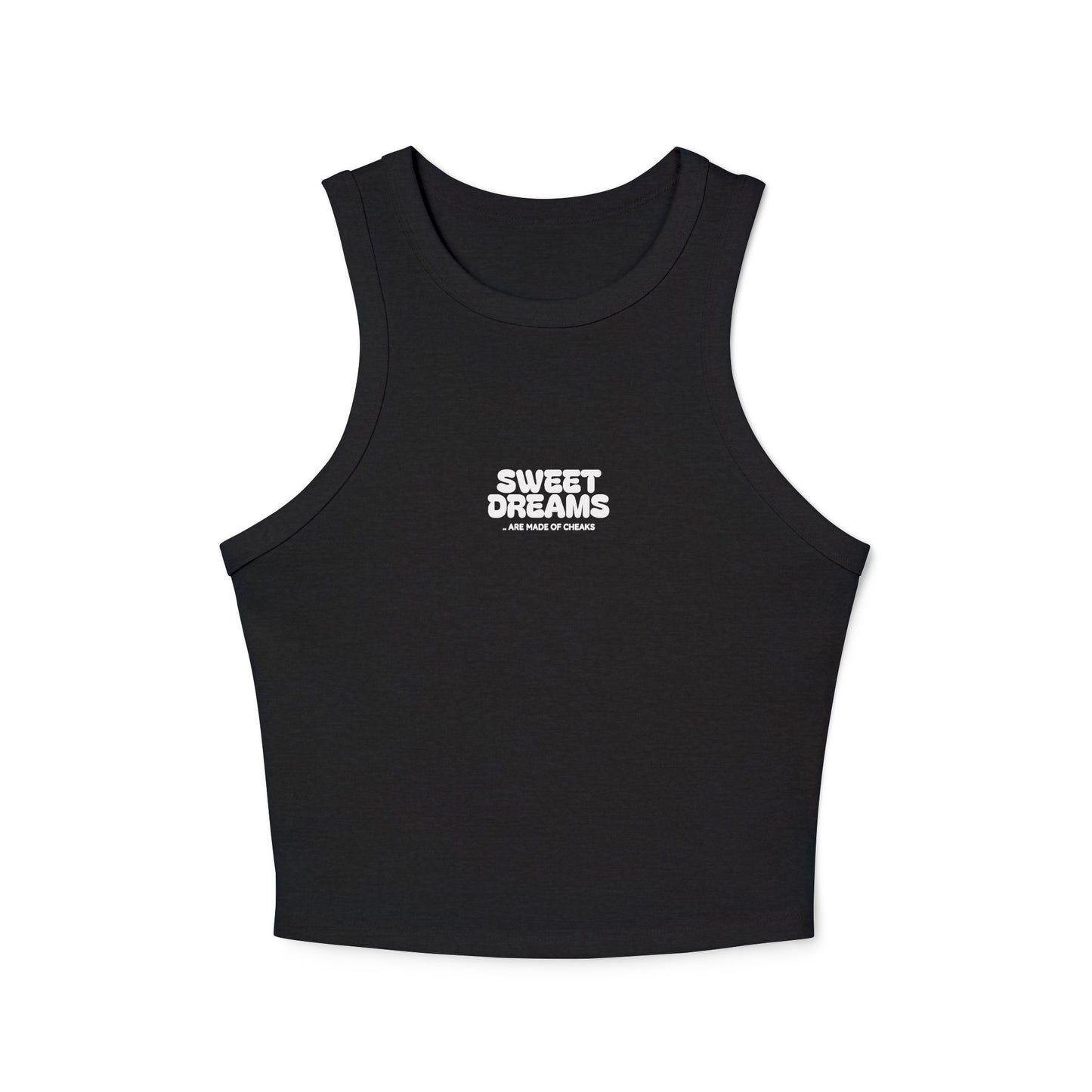 Sweet Dreams Women's Micro Rib Racer Tank Top