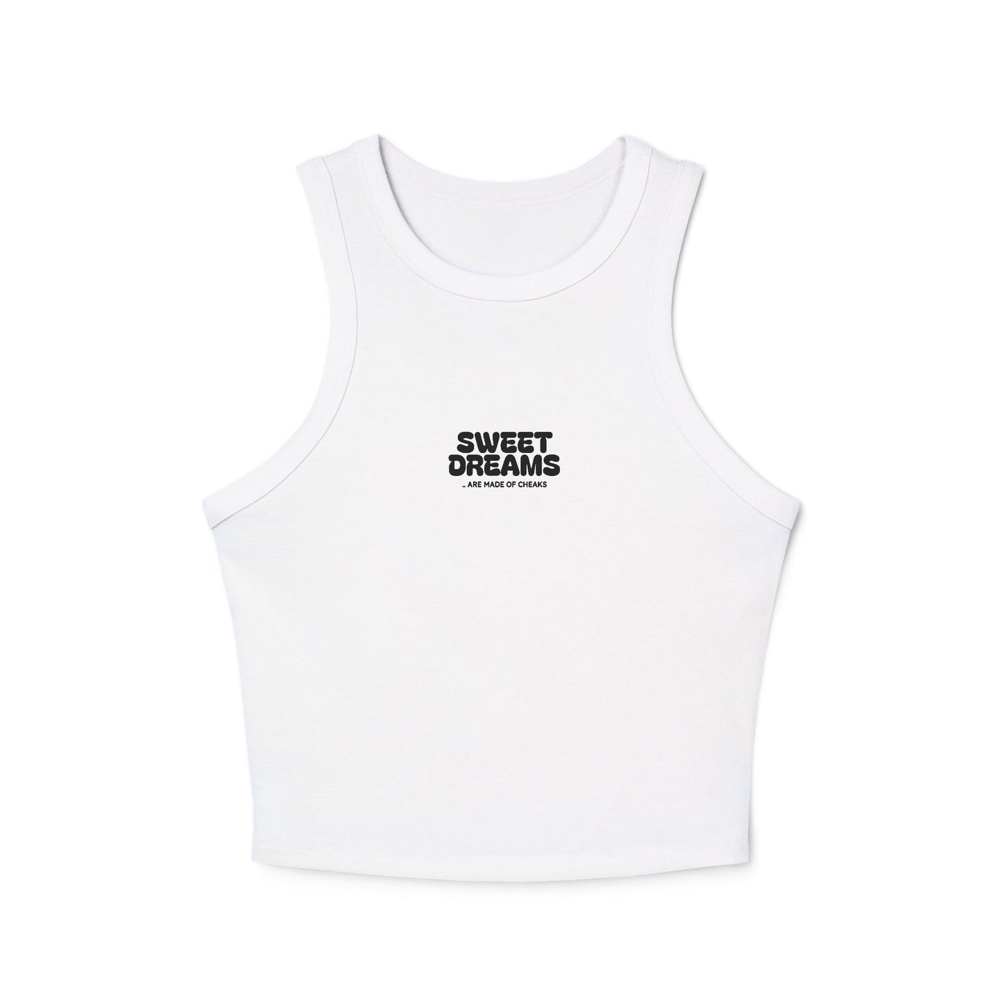 Sweet Dreams Women's Micro Rib Racer Tank Top