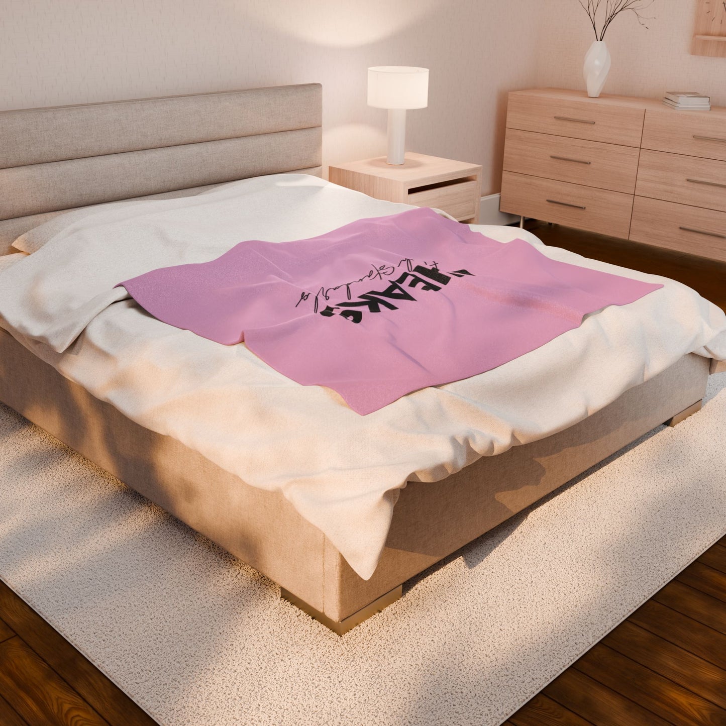 Cheaks Velveteen Plush Blanket