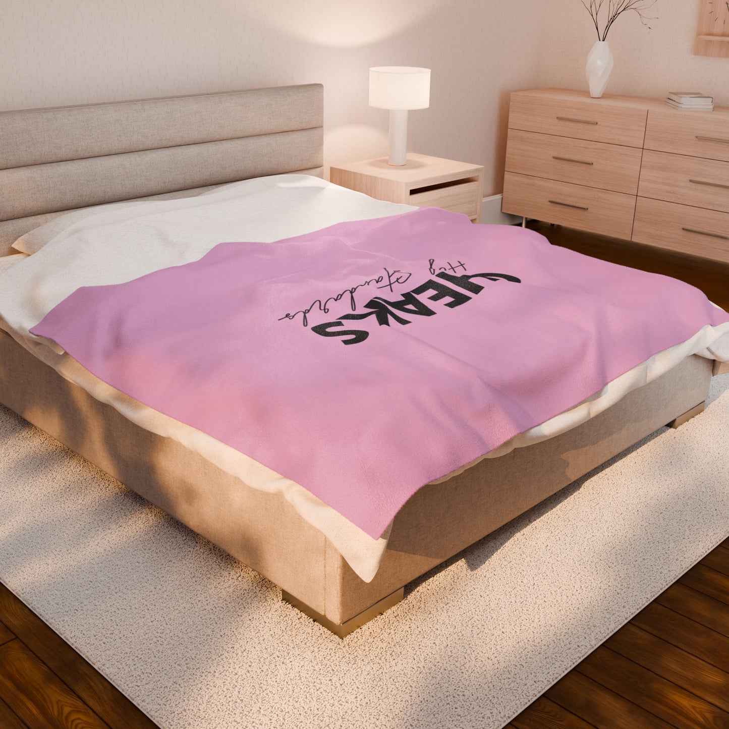 Cheaks Velveteen Plush Blanket