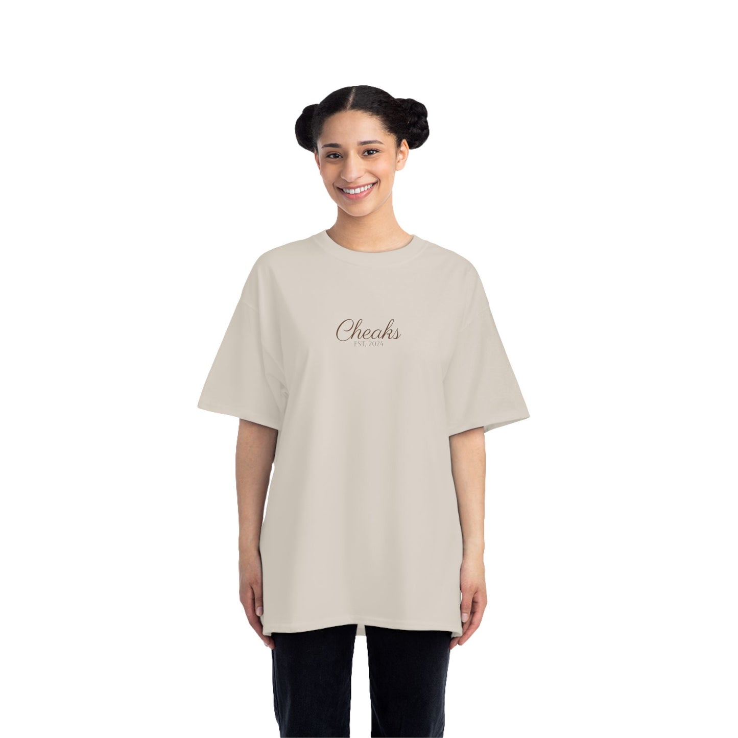 Cheaks Short-Sleeve Oversized T-Shirt