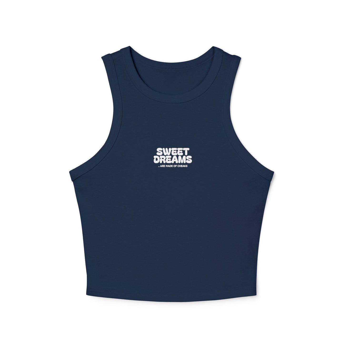 Sweet Dreams Women's Micro Rib Racer Tank Top