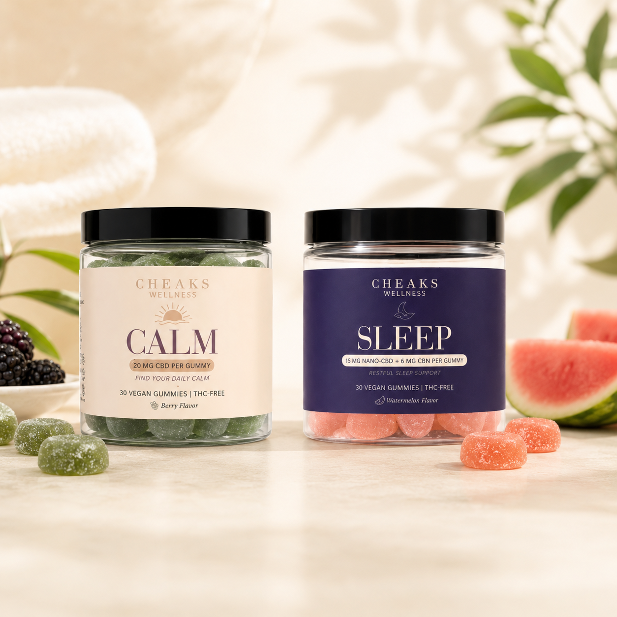 Best THC-Free CBD Gummies