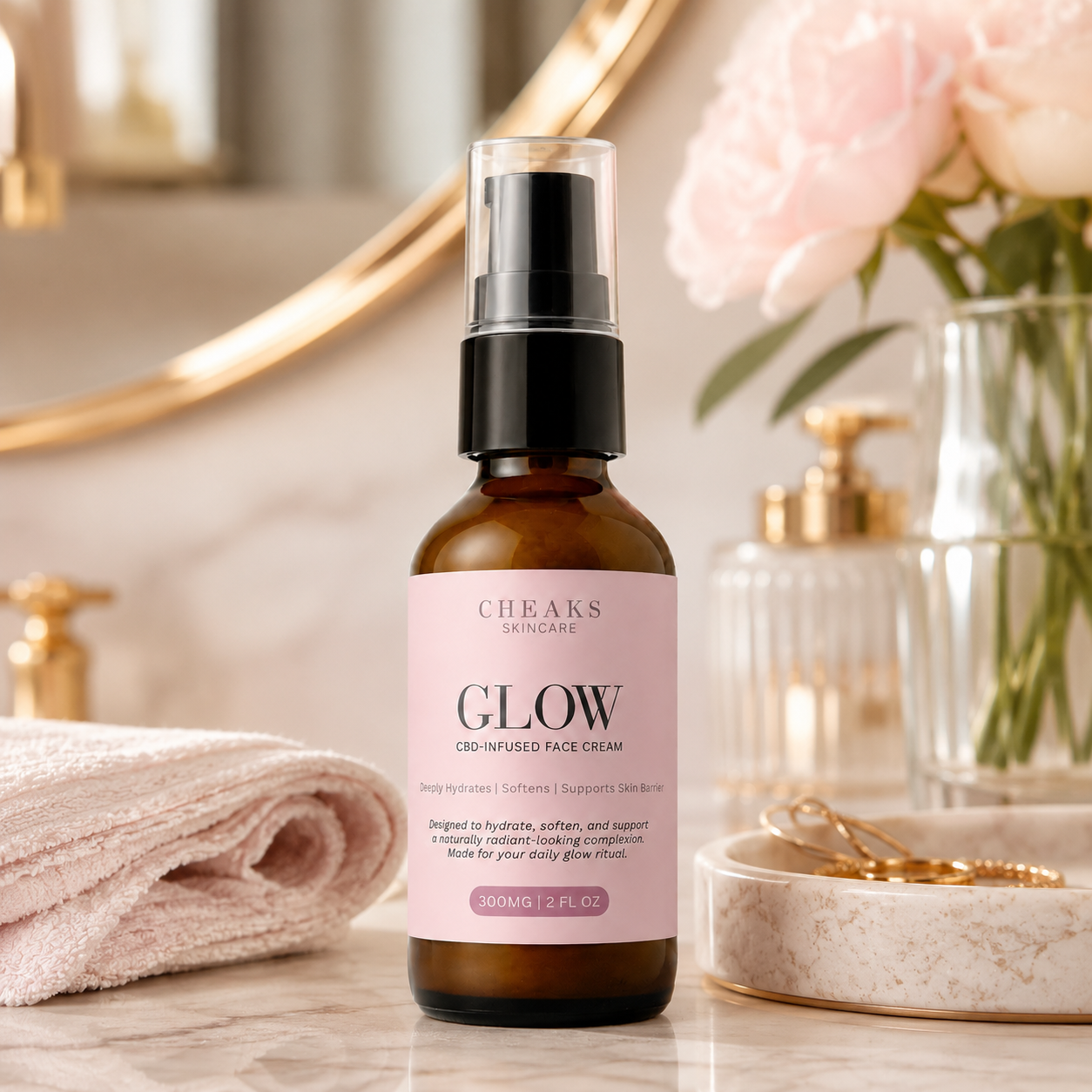 GLOW — CBD Infused Radiance + Hydration Face Cream