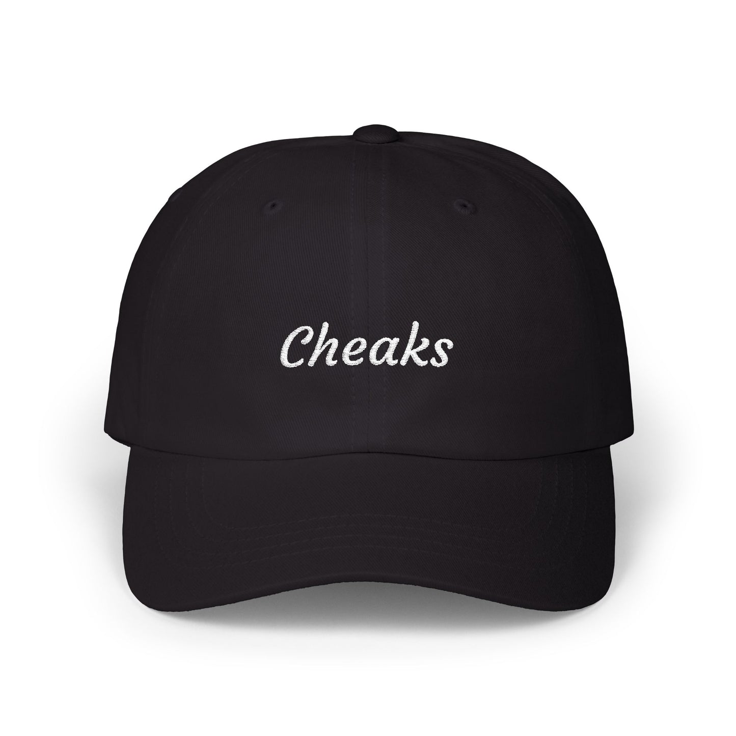 Classic Dad Cap with Cheaks Design, Trendy Baseball Hat, Casual Gift for Dads, Summer Accessory, Unisex Cap for Everyday Wear
