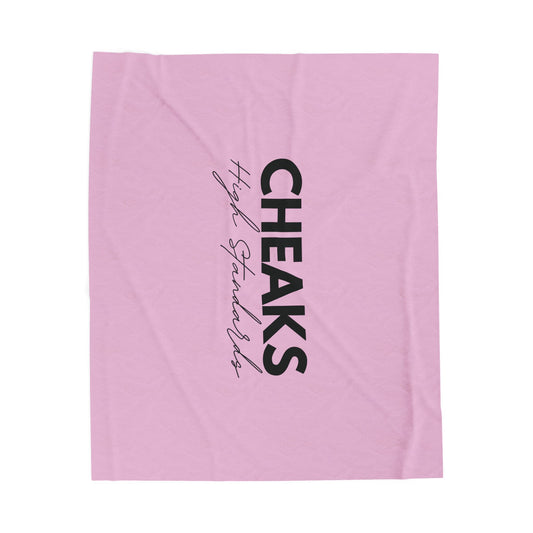 Cheaks Velveteen Plush Blanket