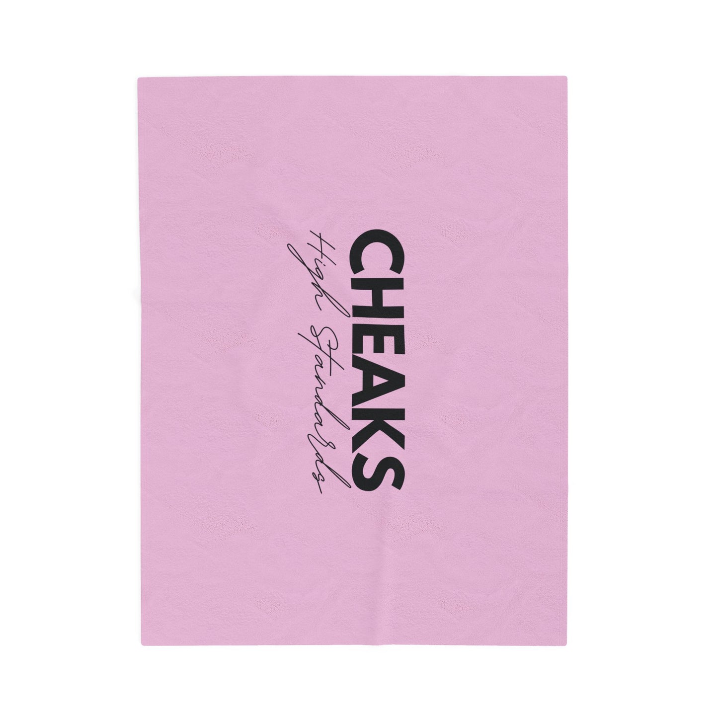 Cheaks Velveteen Plush Blanket