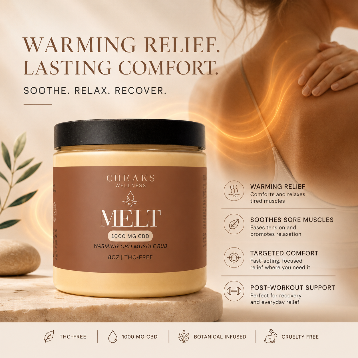 MELT — CBD Warming Muscle Cream