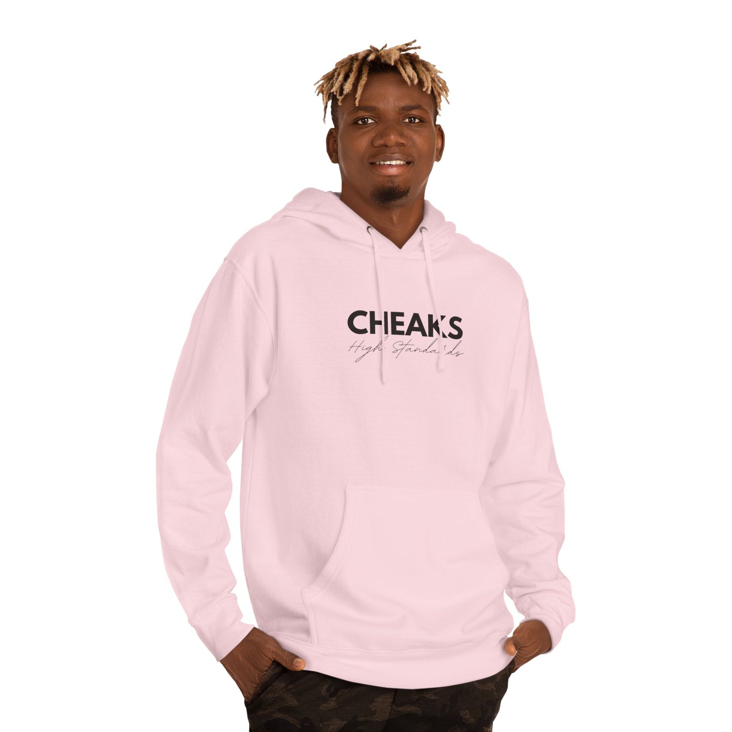 Cheaks Core Pink Hoodie