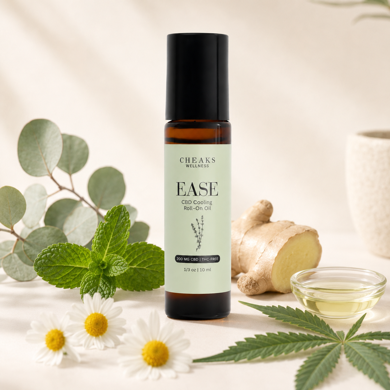 EASE — CBD Cooling Roll-On Oil